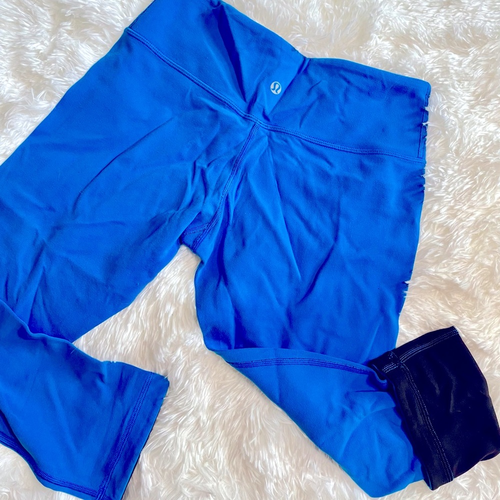 Lululemon reversible crop legging